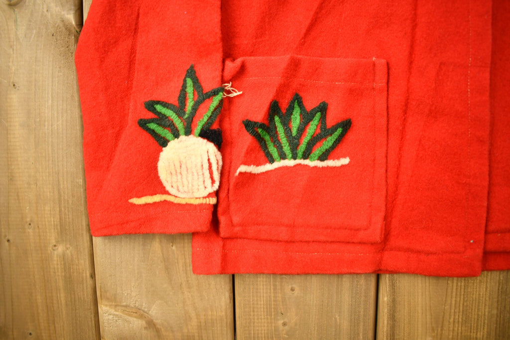 Vintage 1950s Mexican Embroidered Souvenir Jacket