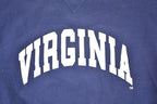 Vintage 1990s Virginia Russell Athletics Big Text Logo Crewneck Sweatshirt Men's M