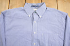 Vintage 1990s Tommy Hilfiger Gingham 100% Cotton Button Up Shirt