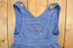 Vintage 1990s Girls Embroidered Denim Dress