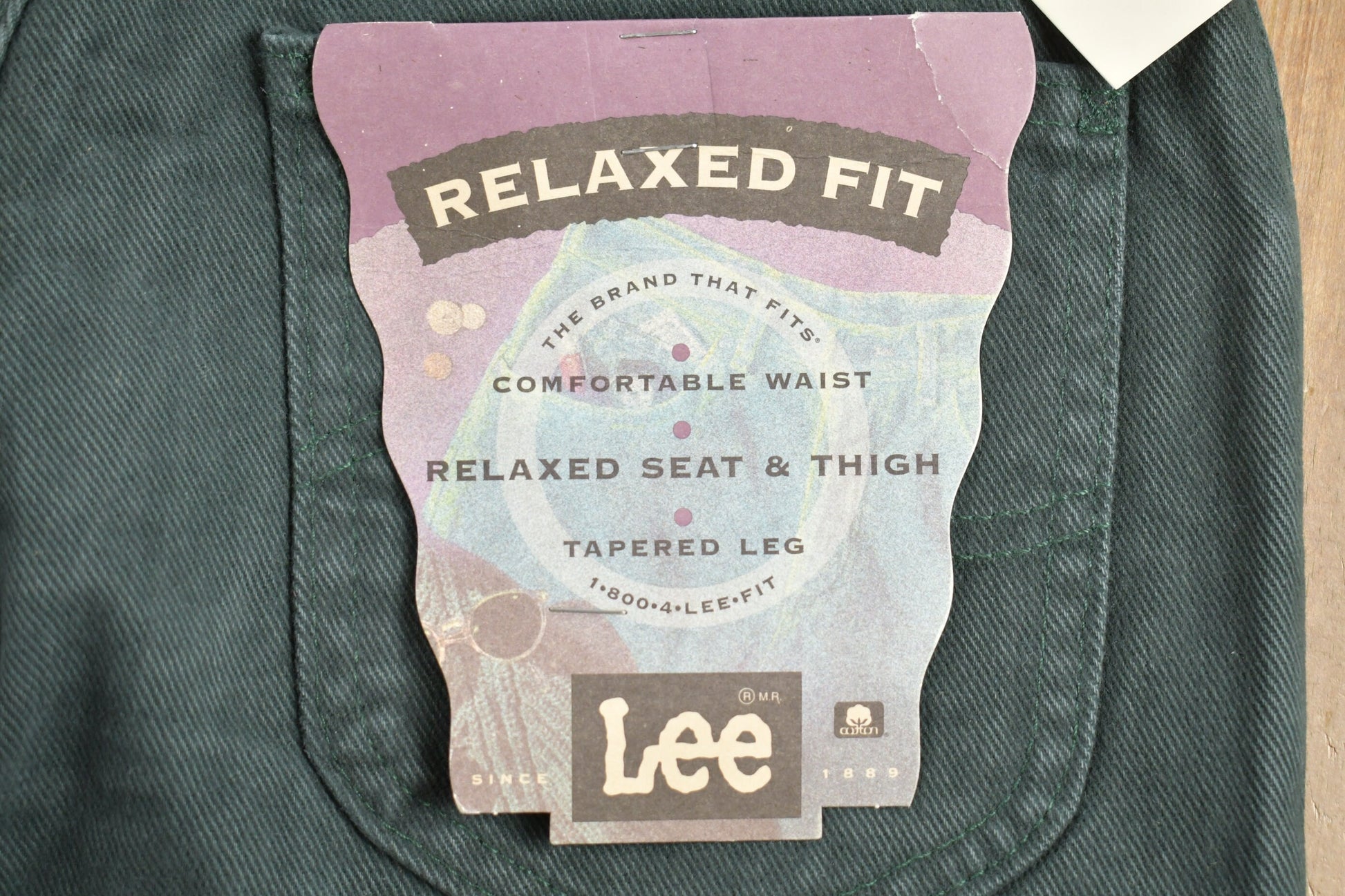 Wrangler Cowboy Cut Deadstock Vintage 1980s Jeans Size 28 x 30 Forrest Green