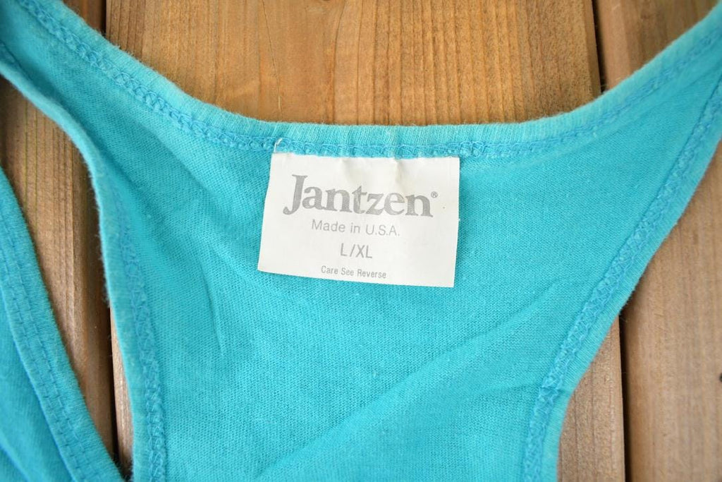 Vintage 1990s Nautical Theme Of The Loom Tank Top Made In USA