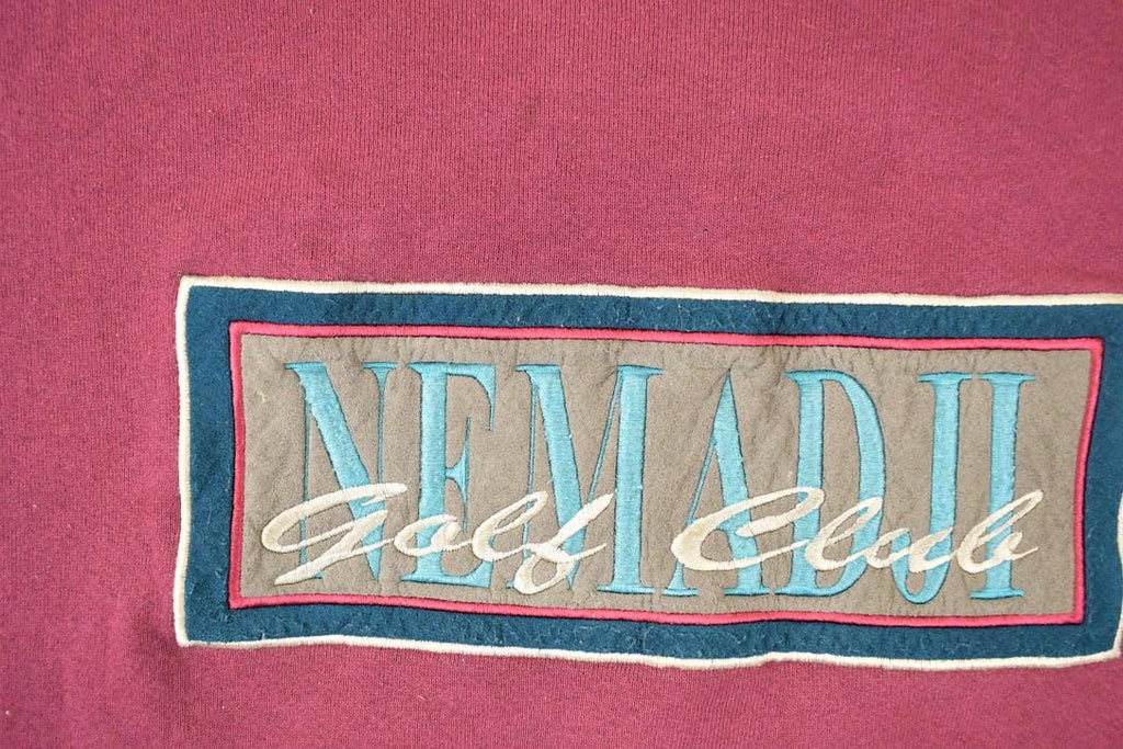 Vintage 1990s Nemadji Golf Club Embroidered Crewneck Sweatshirt Men's L