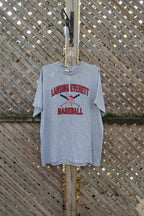 Vintage 1990s Lansing Everett Baseball Graphic T Shirt
