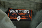 Vintage 2004 Bike Week Daytona Beach USA Muscle Button Up Shirt