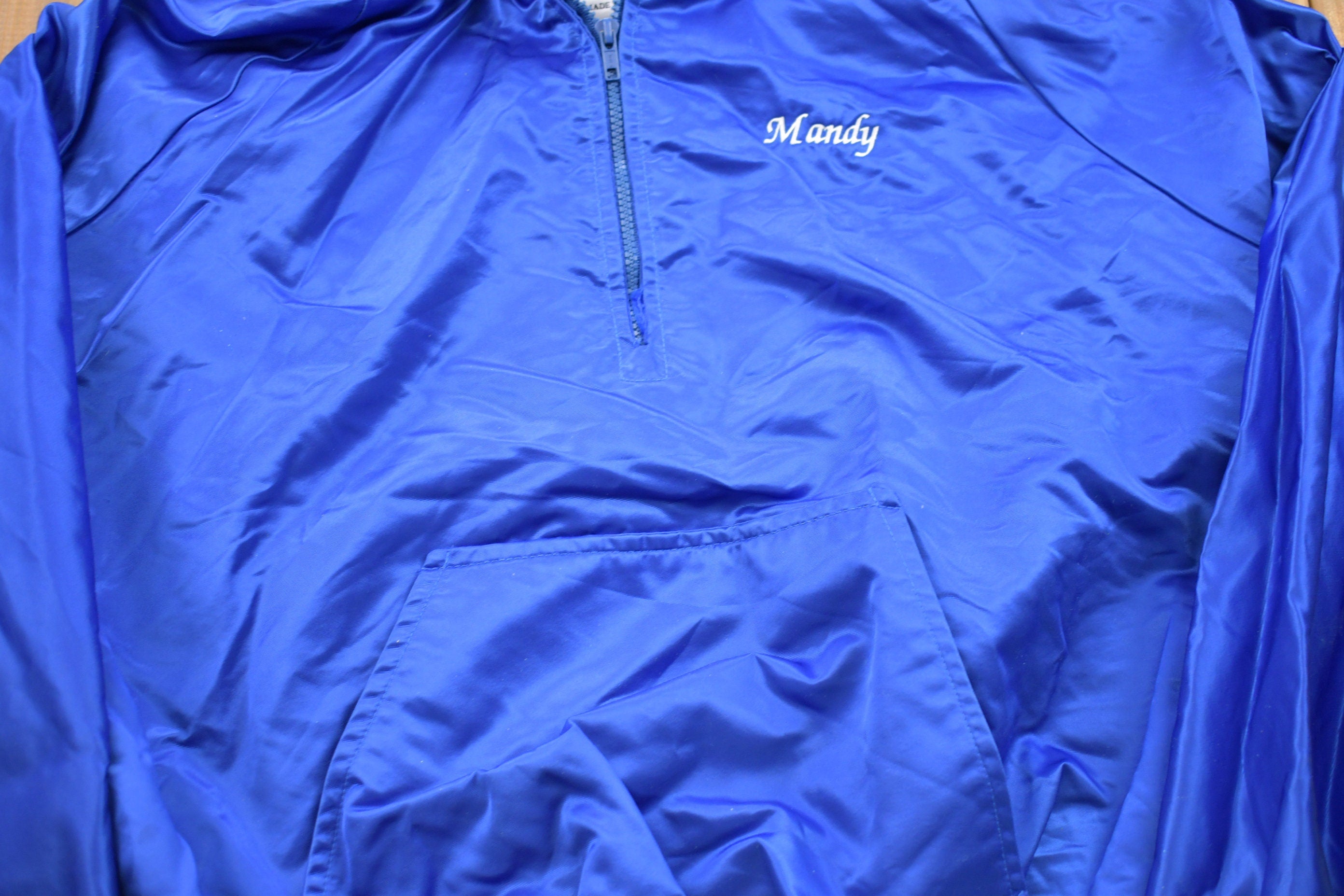 Vintage 1990s Peshtigo Volleyball Pullover Windbreaker Jacket