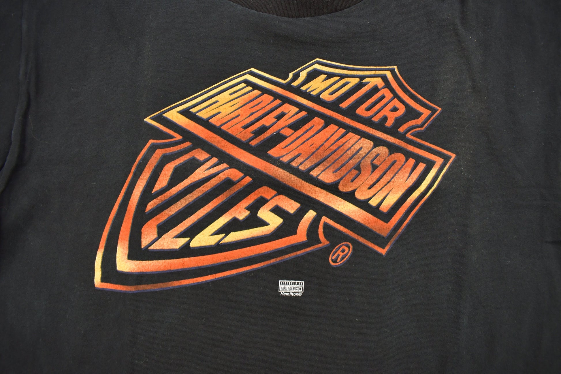 Vintage 1990s Pete's Sales & Service Harley Davidson Pembrooke Ontario Canada T-Shirt