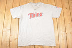 Vintage 2005 Nike Middle Swoosh Minnesota Twins MLB T-Shirt Men's XL