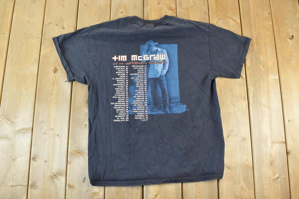 Vintage 1990s Tim McGraw Tour Band T-shirt