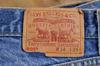 Vintage 1990s Levi's 505 Red Tab Jeans Size 32 x 23