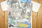 Vintage 1990s Earth Songs Animal Theme All Over Print T-Shirt