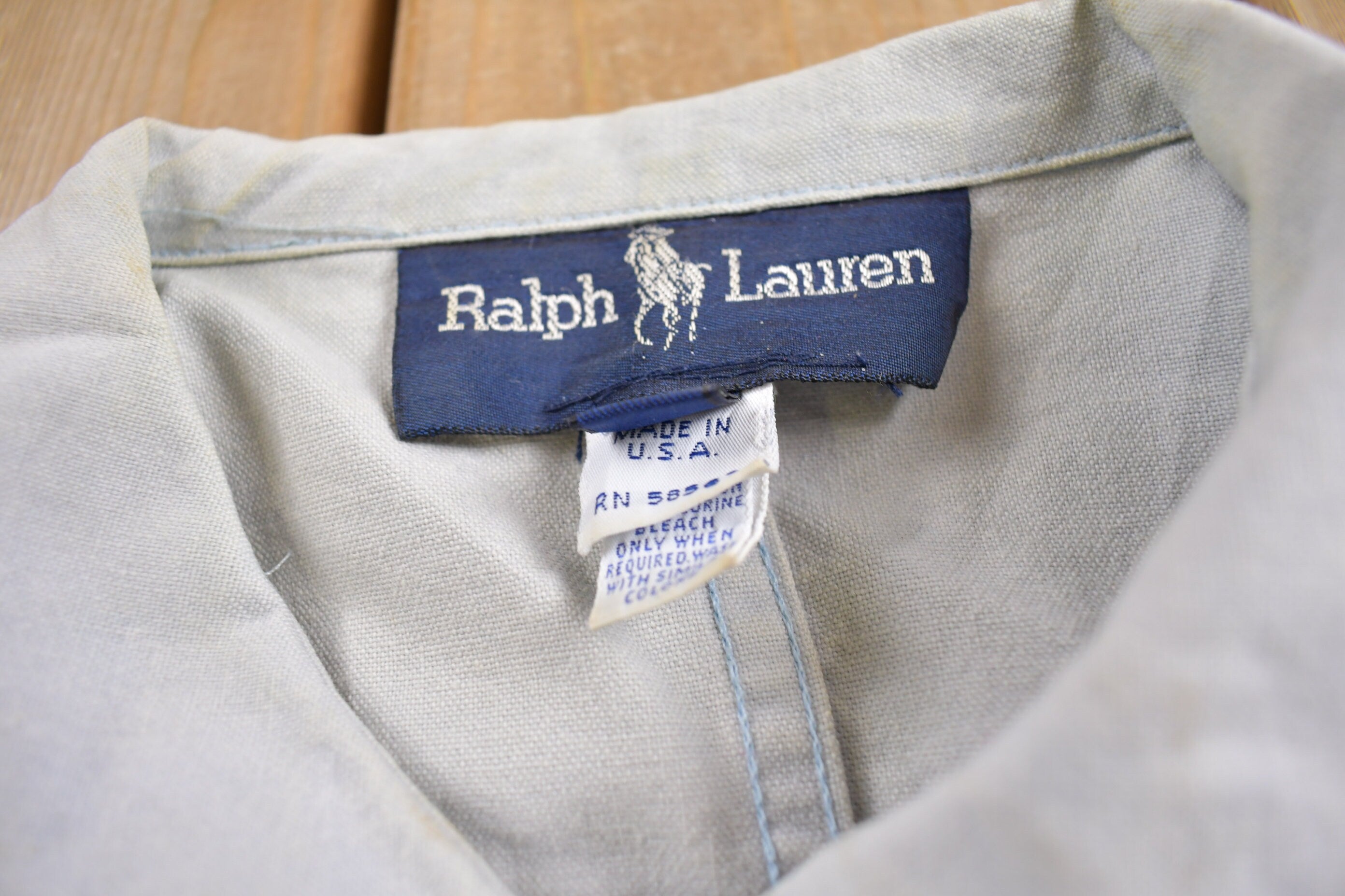 Vintage 1980s Ralph Lauren Lightweight Chore Coat