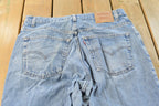 Vintage 1990s Levi's 560 Loose Fit Denim Blue Jeans Size 35 x 30 / 90s Levi's / Distressed Sun Faded Jeans / Streetwear