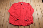Vintage 1990s Western Button Up Shirt