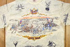 Vintage 1990s The Civil War All Over Print Graphic T Shirt