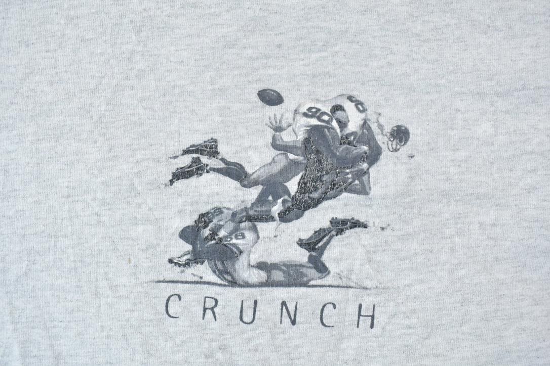 Vintage 1990s Football Crunch Core America Graphic T-Shirt