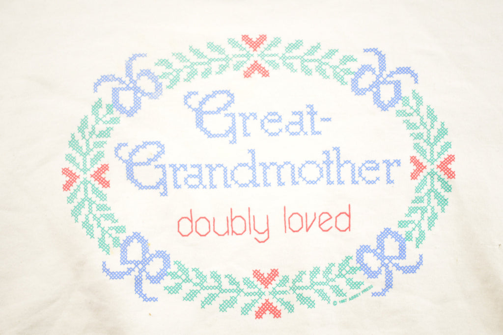 Vintage 1990s Great Grandma Crewneck Sweater
