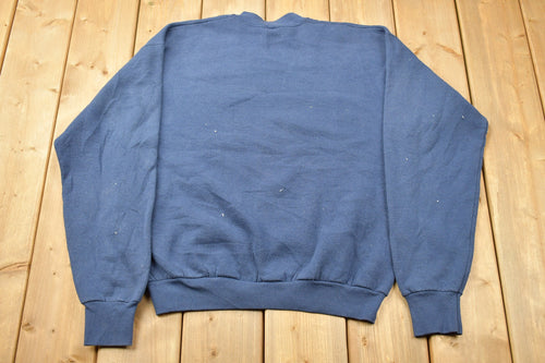 Vintage 1990s Cute Heart Theme Crewneck Sweater