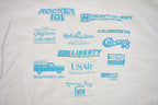 Vintage 1995 Gelatin Slide Leukemia Fundraiser Graphic T Shirt