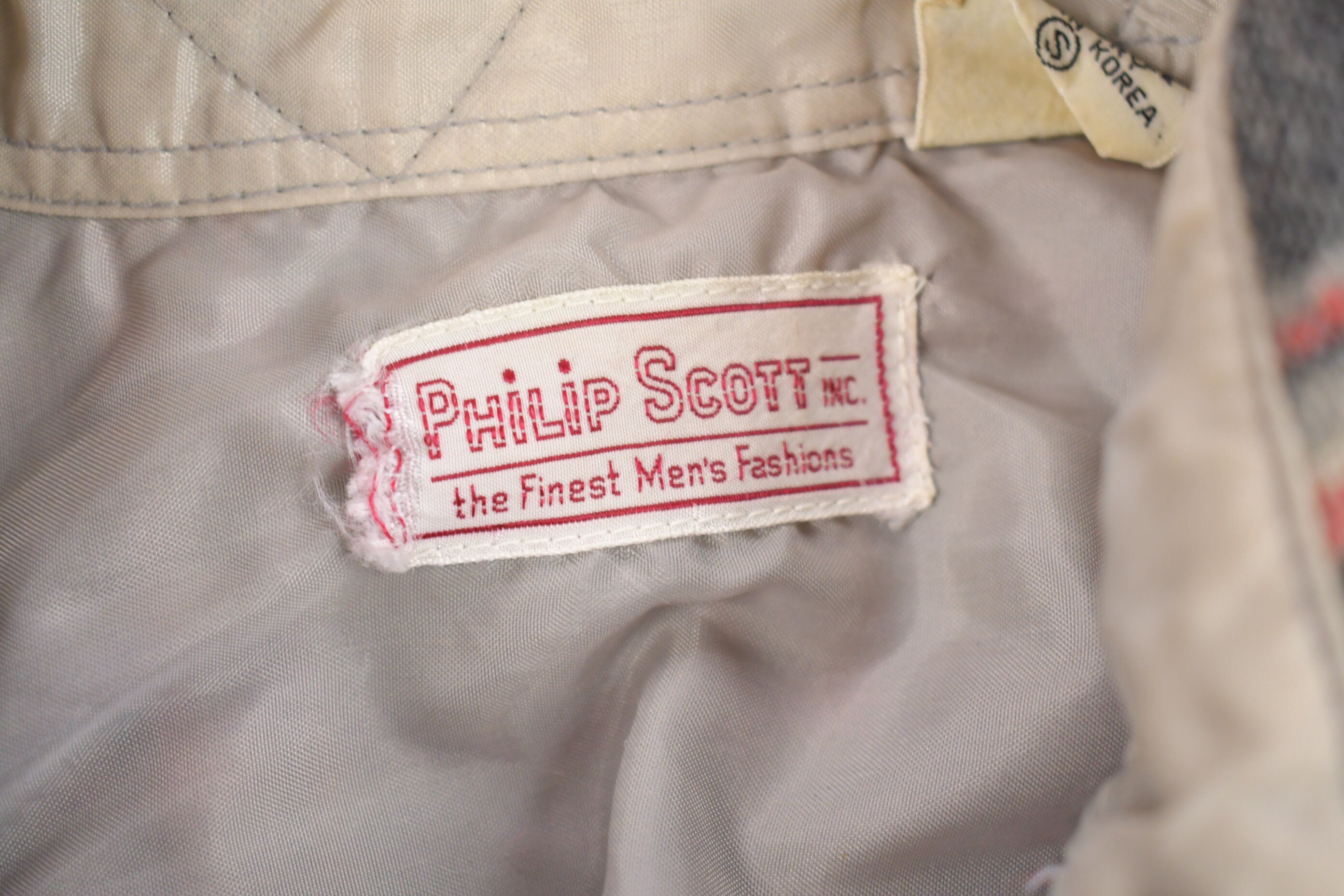 Vintage 1990s Philip Scott Plaid Button Up Shirt