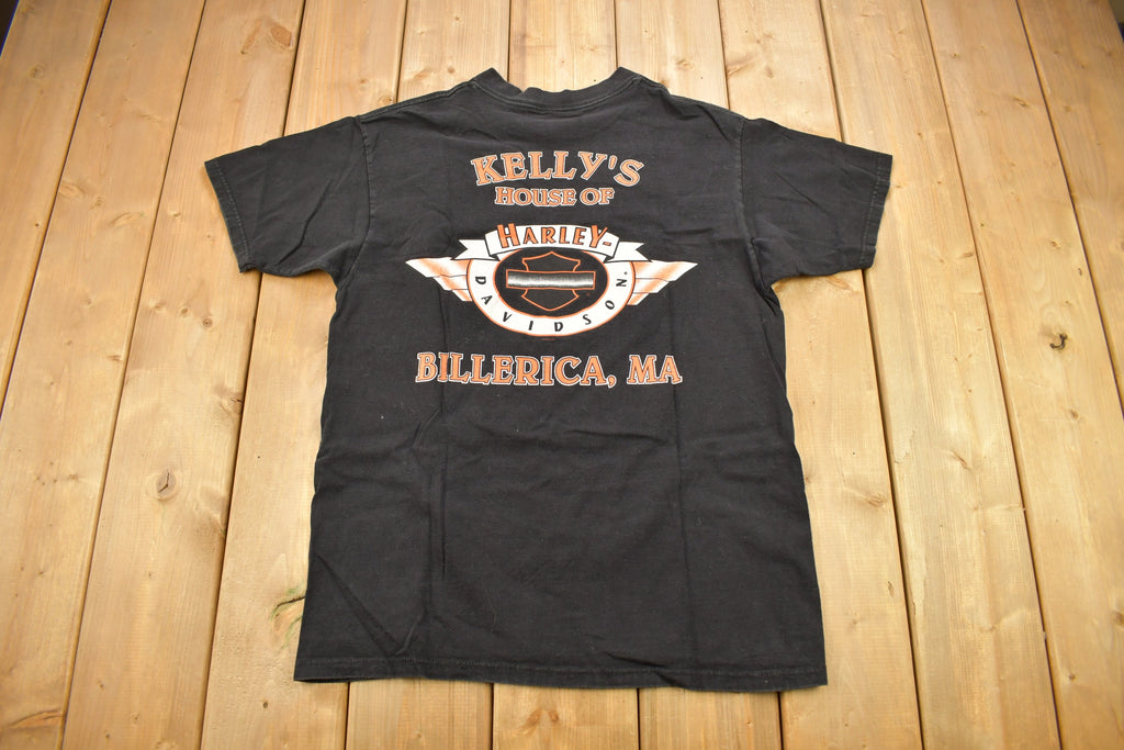 Vintage 1998 Kelly's House Of Harley Davidson Billerica MA T-Shirt
