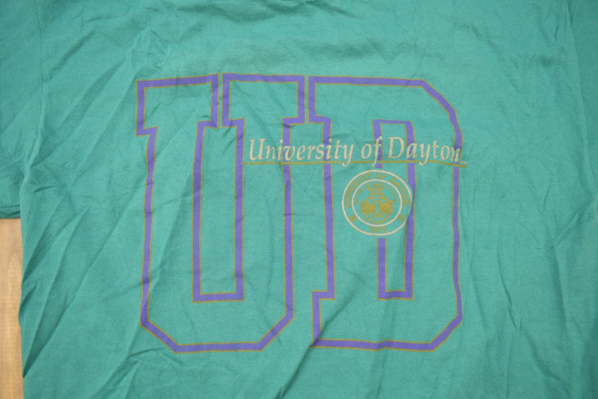 Vintage 1990s University Of Notre Dame Collegiate T-Shirt