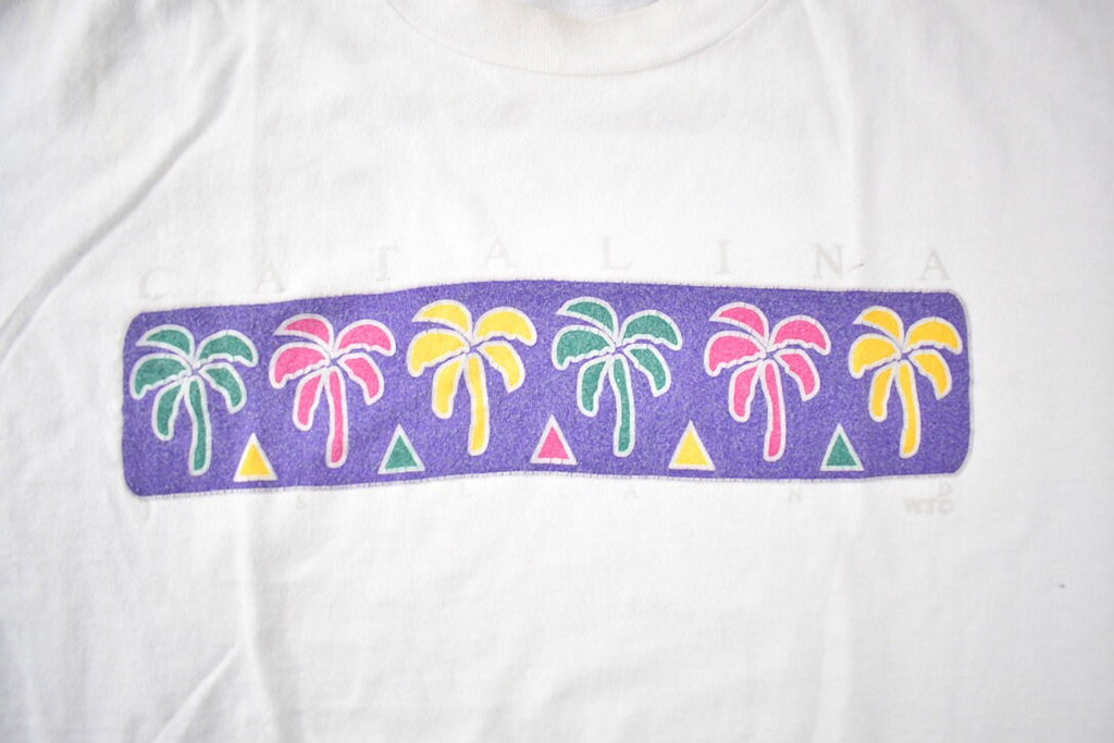 Vintage 1990s Palm Trees Souvenir T Shirt Made In USA