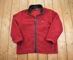Vintage 1990s Ralph Lauren Polo Sport Zip Up Fleece Sweater