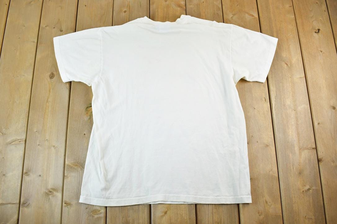 Vintage 1990s Regatta Sailing Souvenir Single Stitch Graphic Print T-Shirt Made In USA