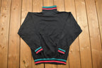 Vintage 1990s Boundary Waters Blank Turtleneck Sweatshirt