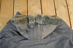 Vintage 1940s Lake O Woods Military Outdoors Jacket Men's XL