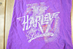Vintage 1990s Harley Davidson Banff Canada Souvenir Tank Top Womens M