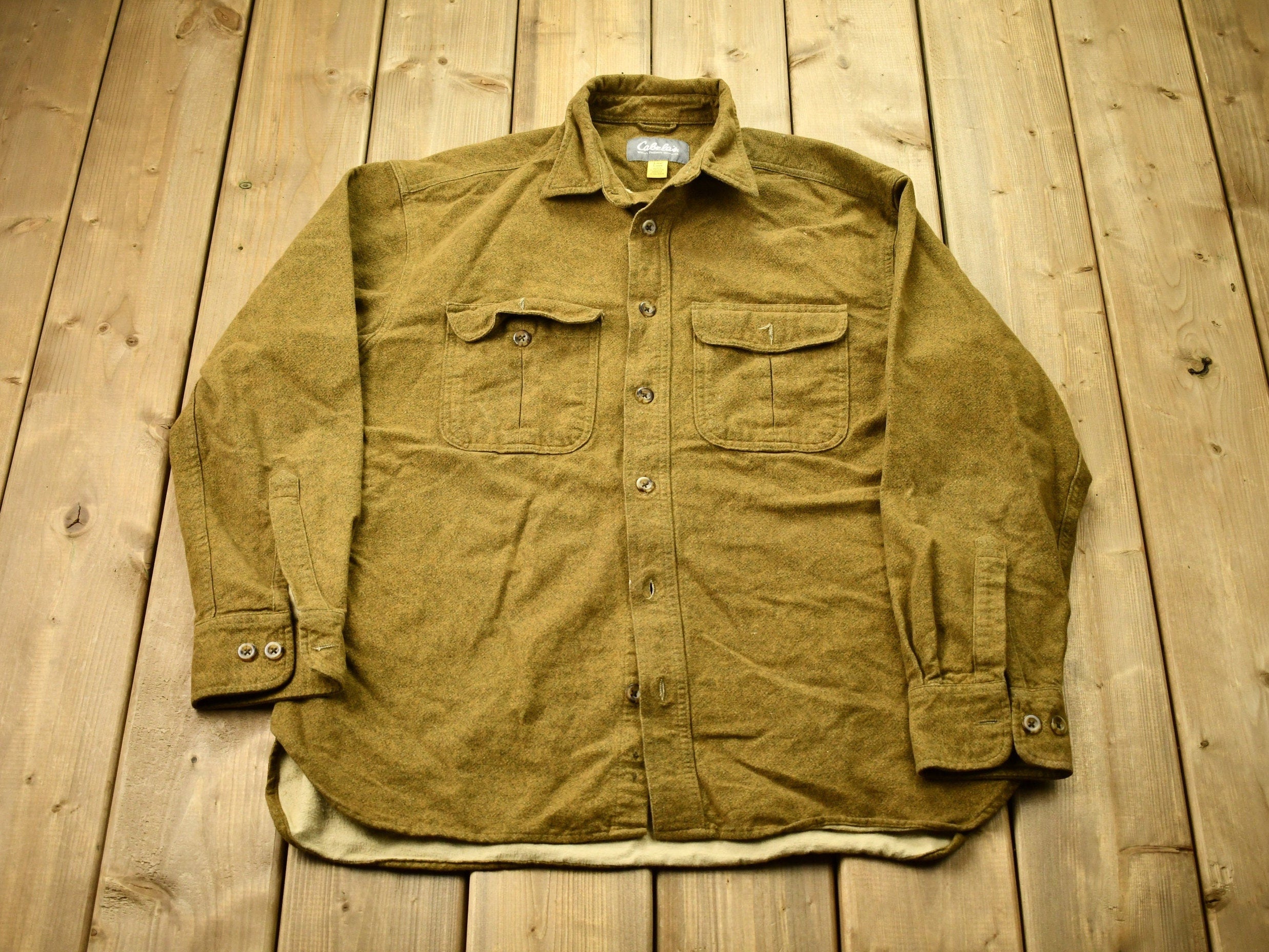 Vintage 1990s Cabela's Wool Shirt Jacket