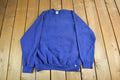 Vintage 1990s Discus Athletic Blank Blue Crewneck Sweatshirt Men's Large  90s Crewneck  Essential  Streetwear  90s