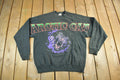 Vintage 90s Arctic Cat Graphic Sweatshirt: All Over Print