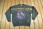 Vintage 90s Arctic Cat Graphic Sweatshirt: All Over Print