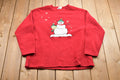 Vintage 1990s Snowman & Tweety Bird Crewneck
