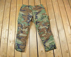 Vintage 1990s Army Camouflage Cargo Pants Size XL