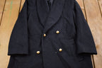 Vintage 1980s Evan Piccone 100% Wool Full Length Jacket