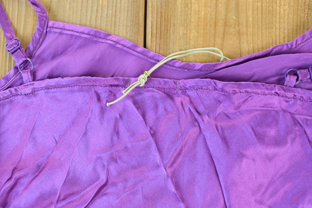 Vintage Y2K Vigos Purple Mini Dress