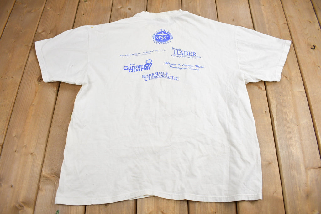 Vintage 1990s Indiana State University Tennis Collegiate T-Shirt