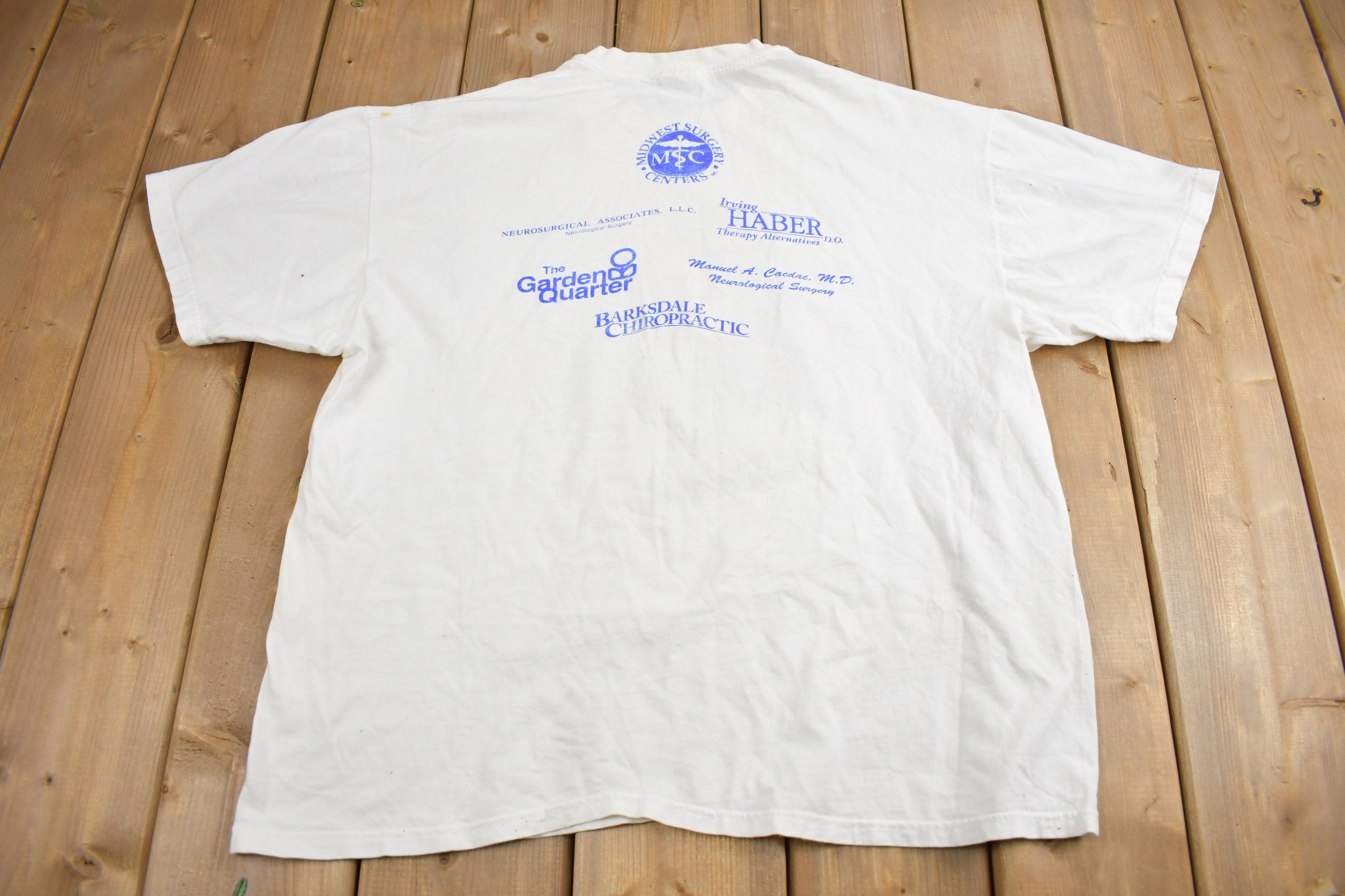Vintage 1990s Indiana State University Tennis Collegiate T-Shirt