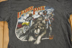 Vintage 1990s Leader Of The Pack American Biker Graphic T Shirt