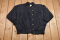 Vintage 1990s Belldini Women's Angora Fur Button Up Top
