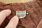 1990s Geeta Button Up Rayon Blouse Shirt Womens M /