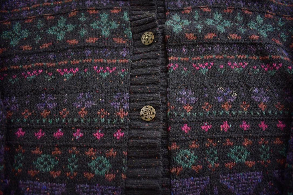 Vintage 1980s North Country Outfitters Cozy Knit Cardigan Sweater