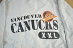 Vintage 1990s Vancouver Canucks NHL Champion Reverse Weave Crewneck Sweatshirt Men's XL