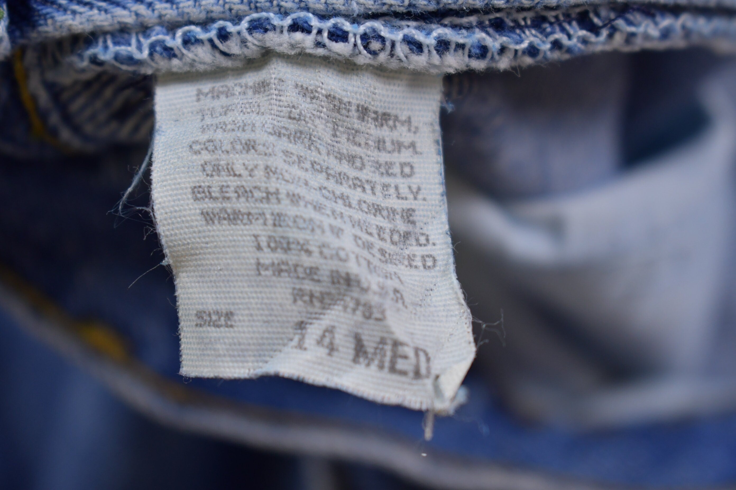 Vintage 1990's Lee Blue Jeans 32 x 30