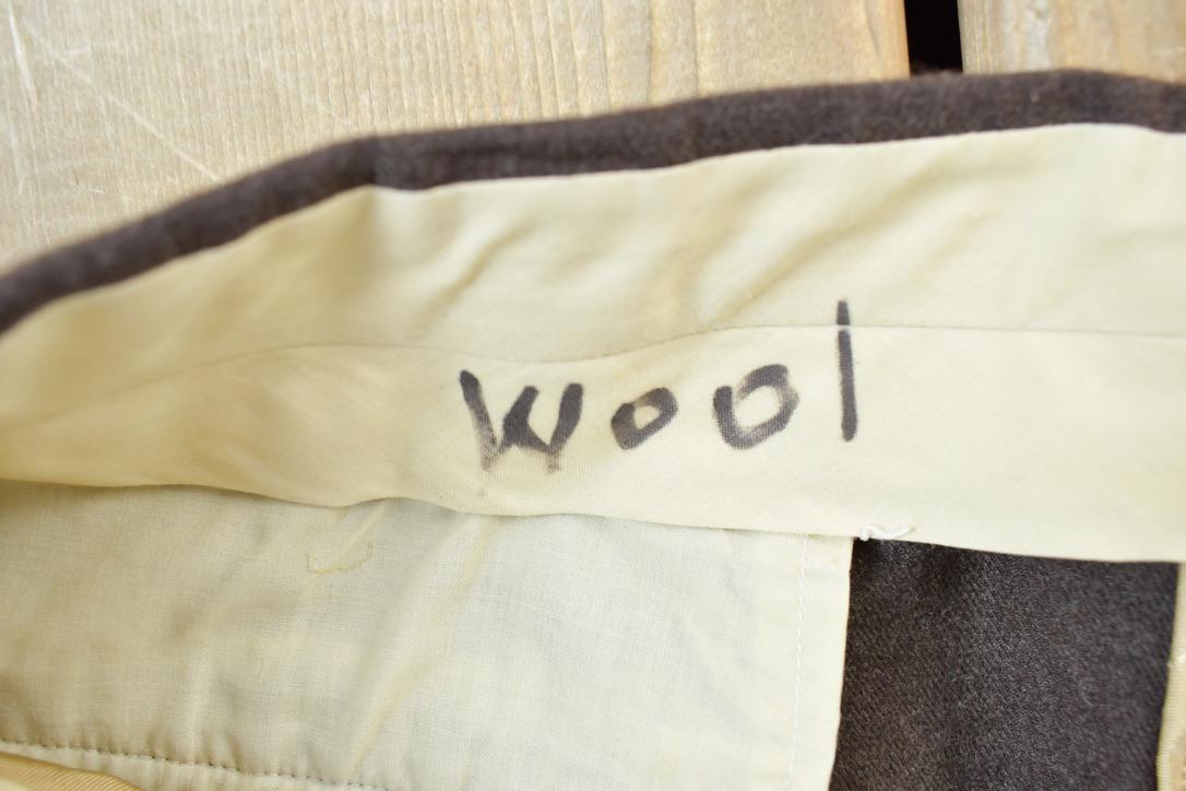 Vintage 1980's Woodmere Wool Trousers Size