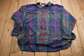 Vintage 1980s LL Bean Plaid Button Up Shirt